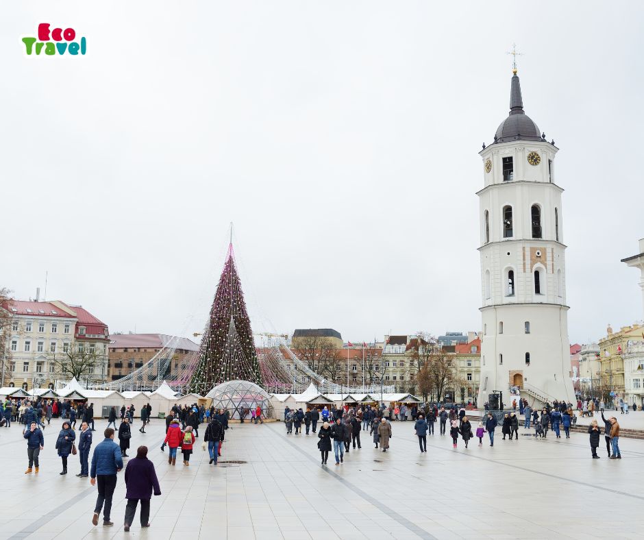 Jarmarki Bożonarodzeniowe w Miastach Europy Litwa Wilno