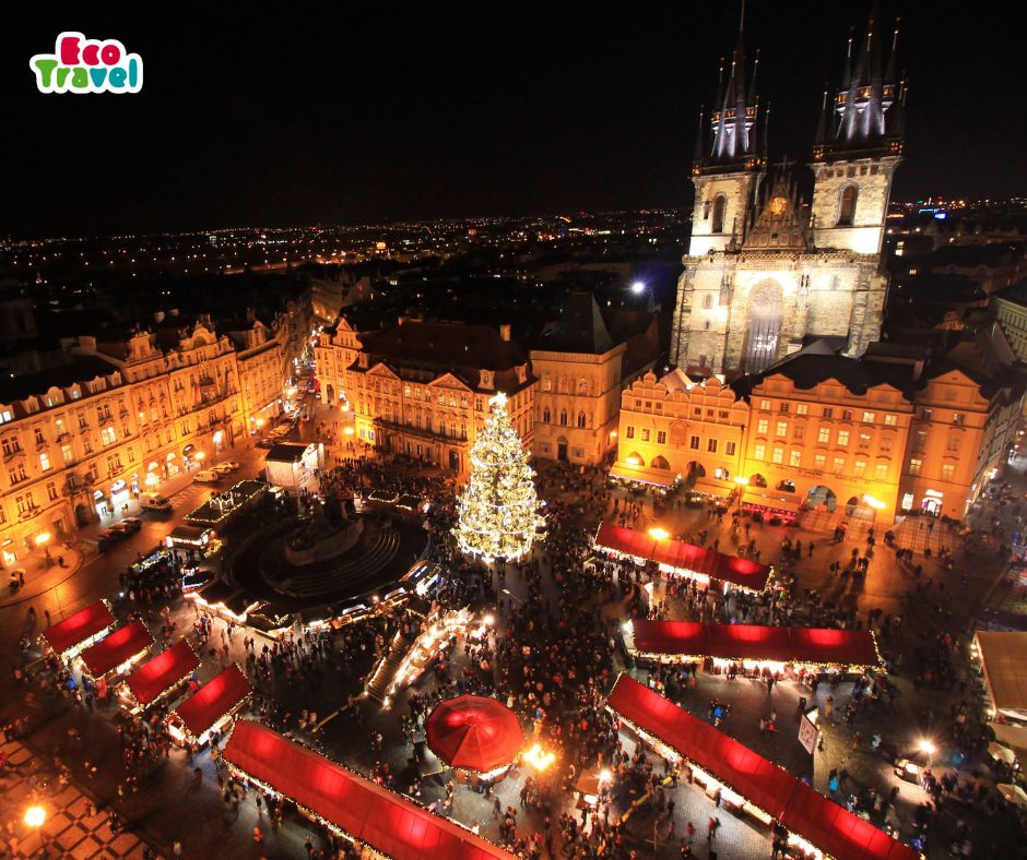 Jarmarki Bożonarodzeniowe w Miastach Europy Czechy Praga